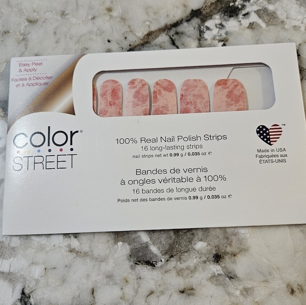 Color Street Nail Polish Strips-Retired-Blushing Rose Quartz
